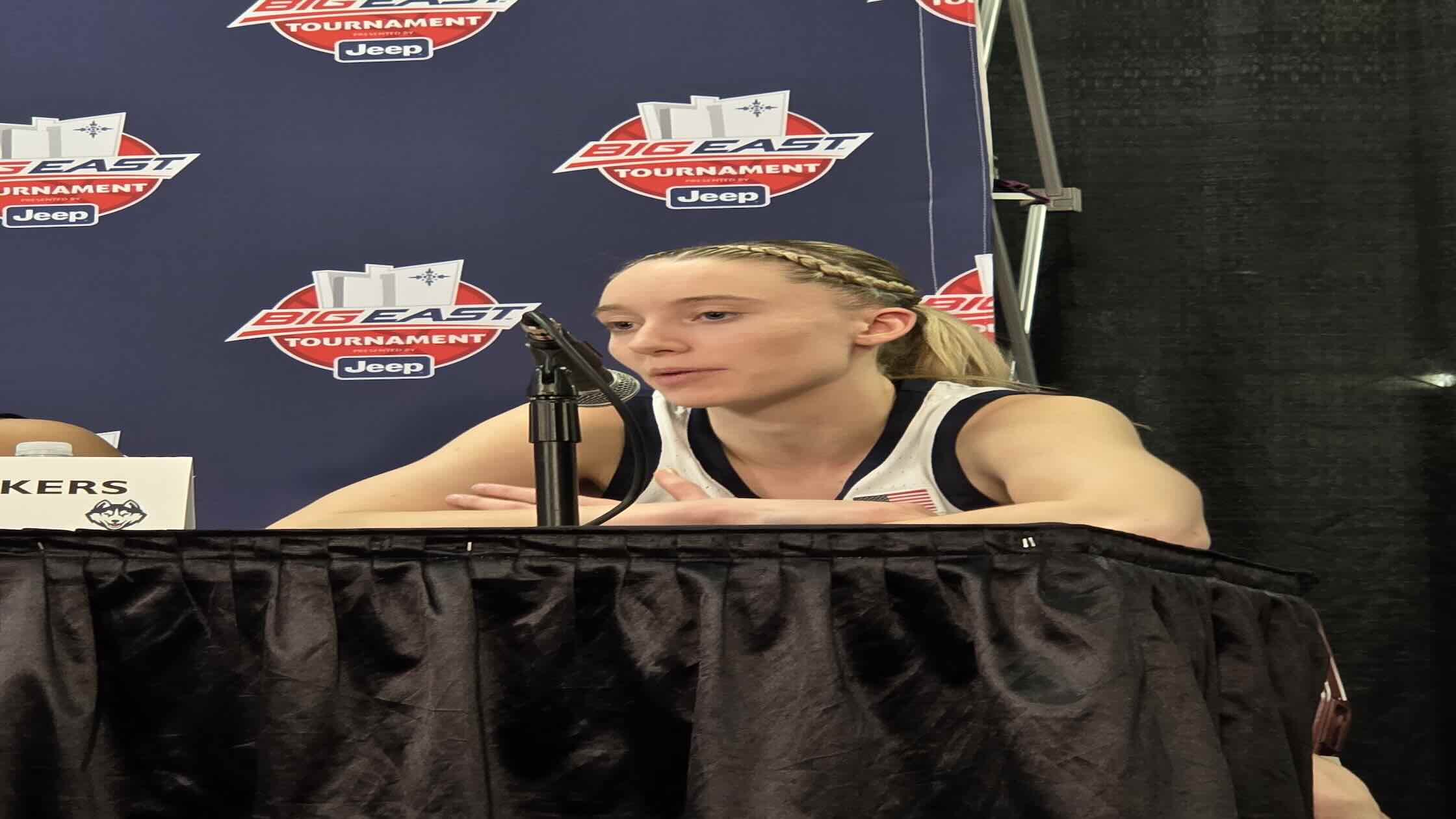 Paige Bueckers, Press Conference